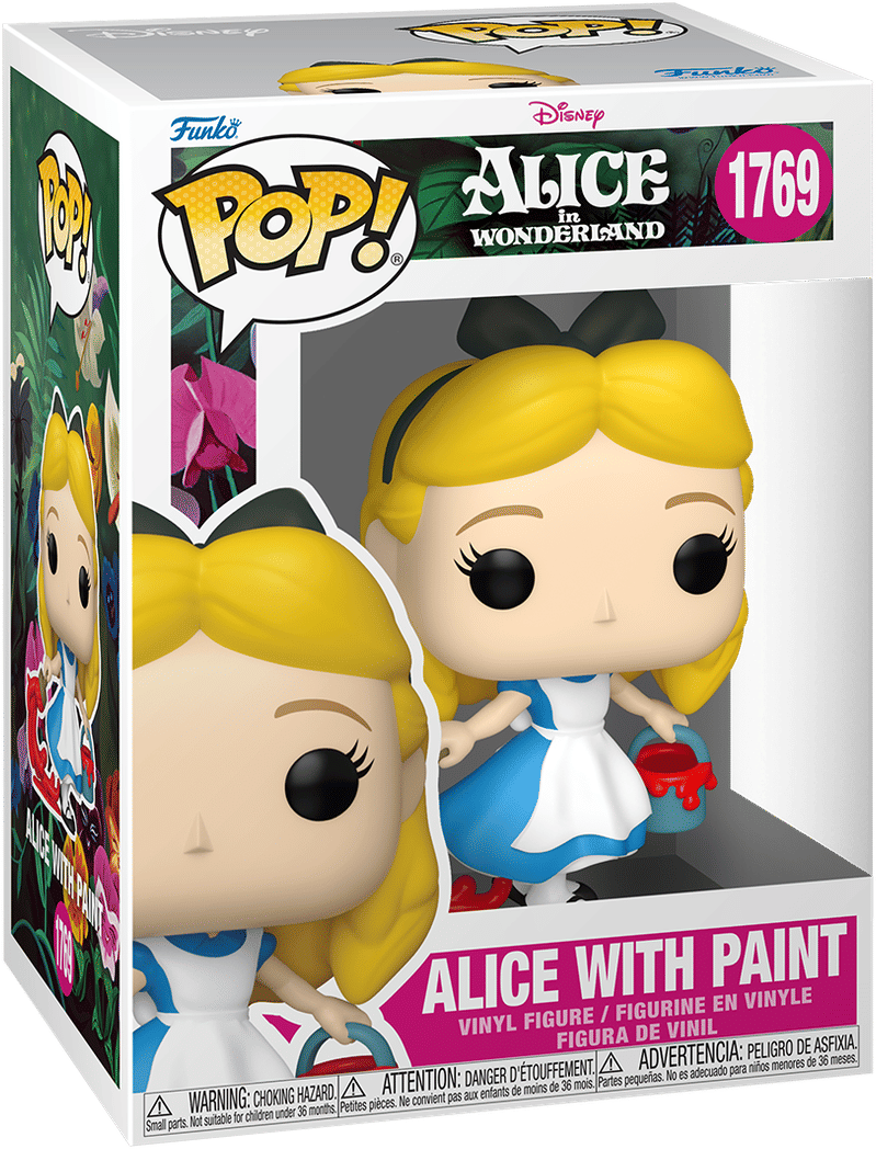 Funko Alice in Wonderland (1951) – Alice with Paint Pop! Vinyl