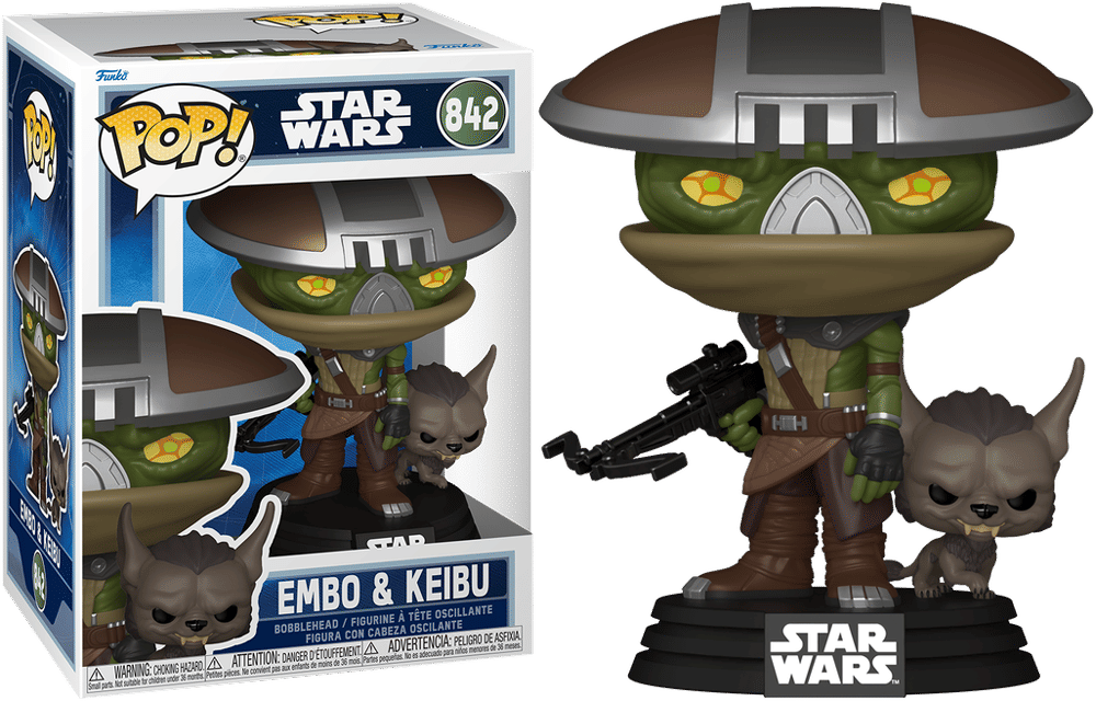 Funko Star Wars: The Mandalorian & Grogu (2026) – Embo & Keibu Pop! Vinyl
