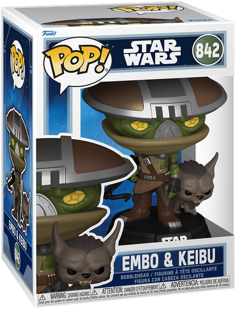 Funko Star Wars: The Mandalorian & Grogu (2026) – Embo & Keibu Pop! Vinyl