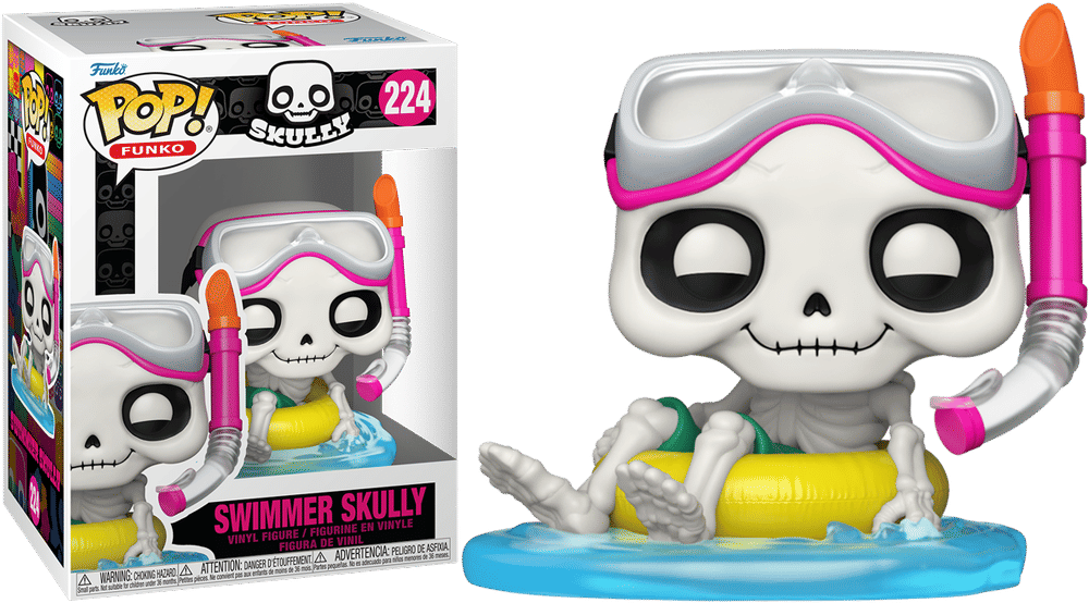 Funko Skeleton Summer – Swimmer Skully Pop! Vinyl