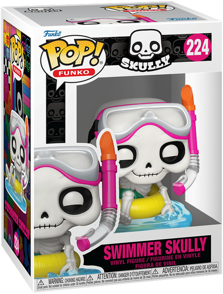 Funko Skeleton Summer – Swimmer Skully Pop! Vinyl