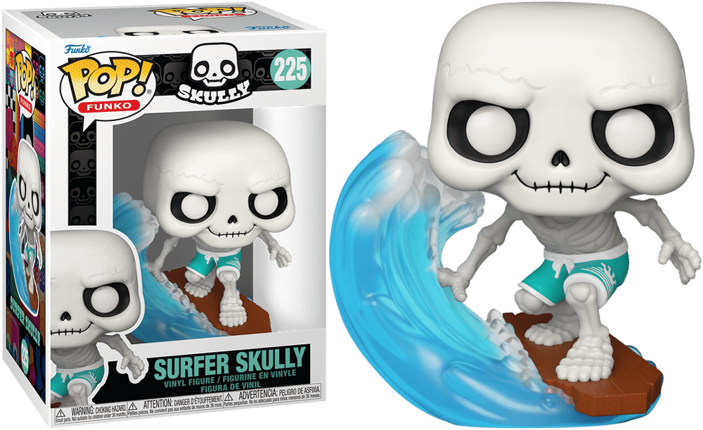 Funko Skeleton Summer – Surfer Skully Pop! Vinyl