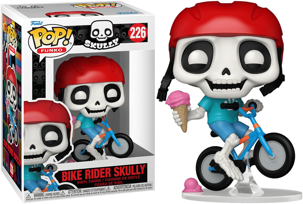 Funko Skeleton Summer – Bike Rider Skully Pop! Vinyl