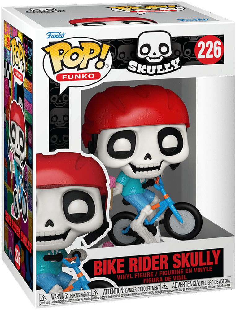 Funko Skeleton Summer – Bike Rider Skully Pop! Vinyl