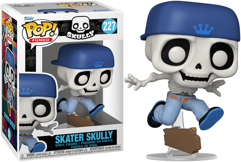 Funko Skeleton Summer – Skater Skully Pop! Vinyl