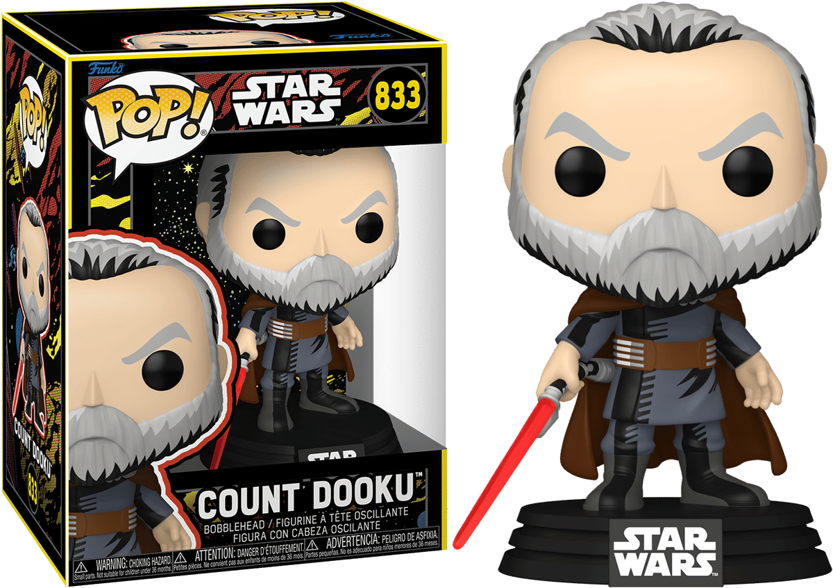 Funko Star Wars - Count Dooku (Retro) Pop! Vinyl