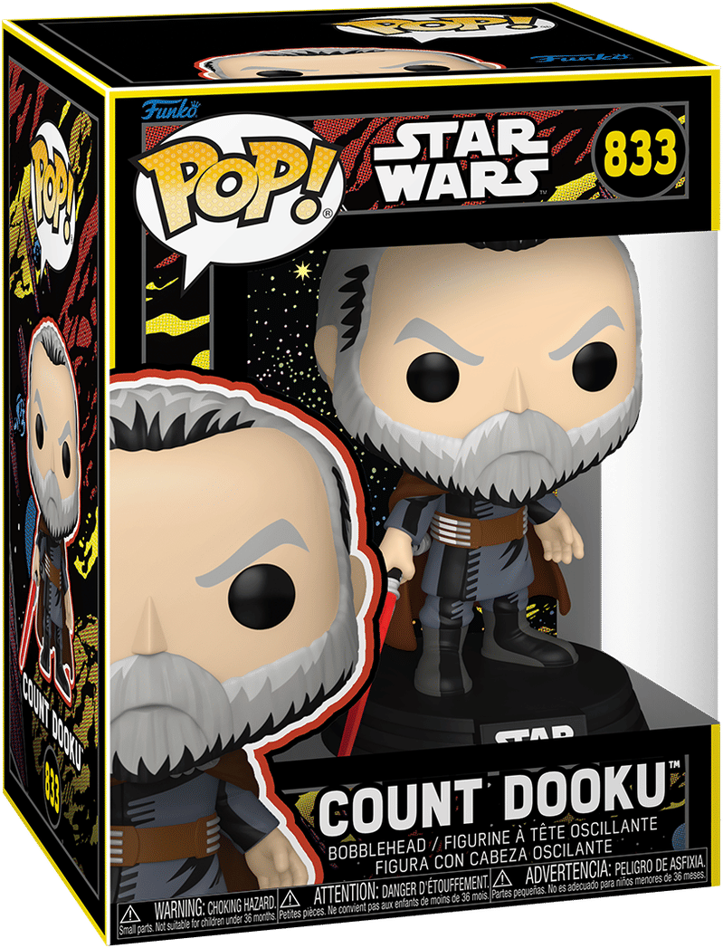 Funko Star Wars - Count Dooku (Retro) Pop! Vinyl