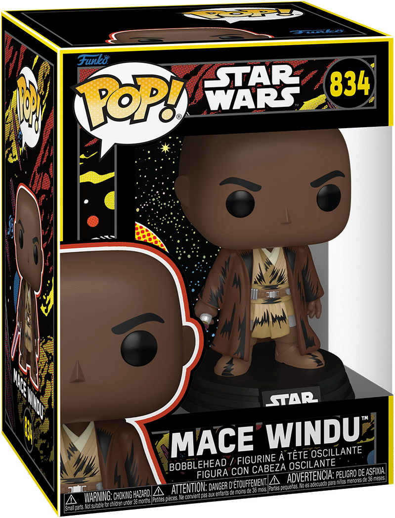 Funko Star Wars - Mace Windu (May the Fourth Retro) Pop! Vinyl