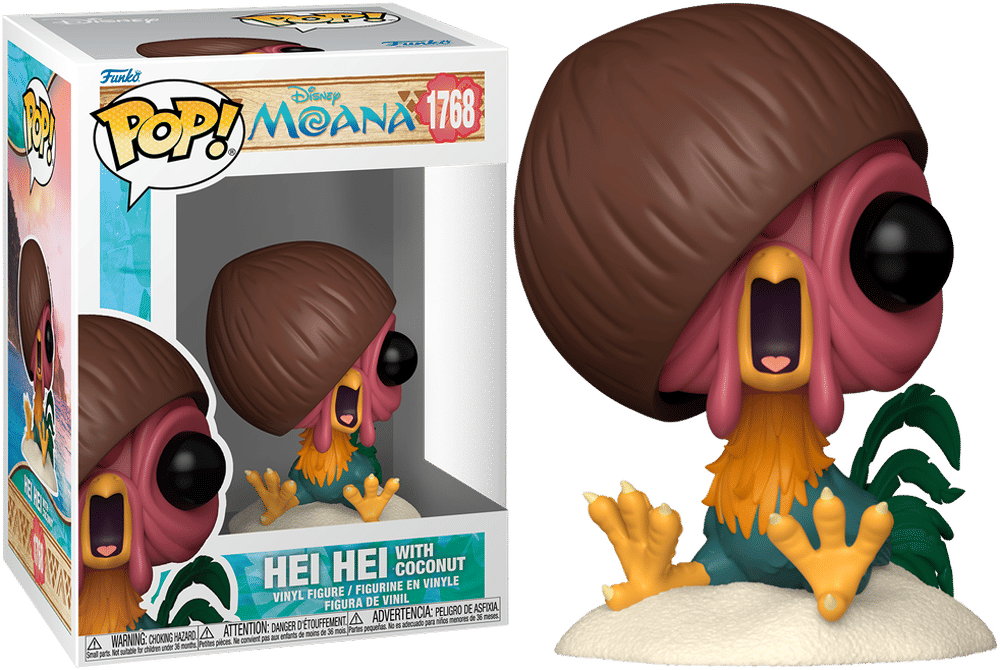 Funko Moana - Hei Hei with Coconut Pop! Vinyl