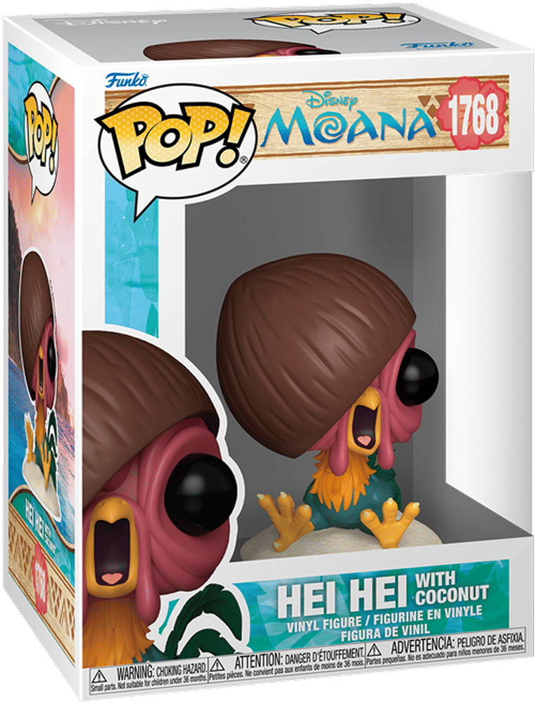 Funko Moana - Hei Hei with Coconut Pop! Vinyl