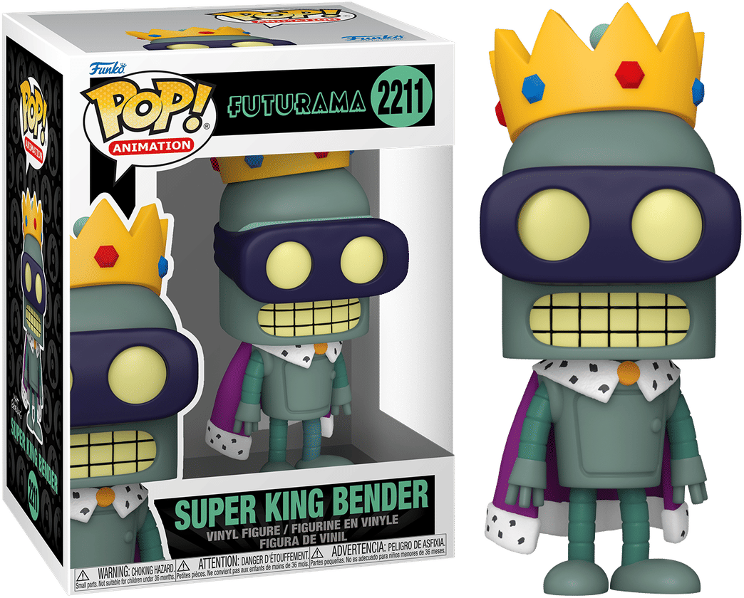Funko Futurama - Super King Bender Pop! Vinyl