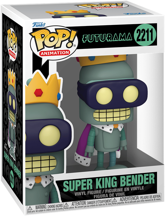 Funko Futurama - Super King Bender Pop! Vinyl