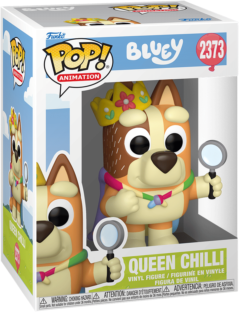 Funko Bluey – Queen Chilli Pop! Vinyl