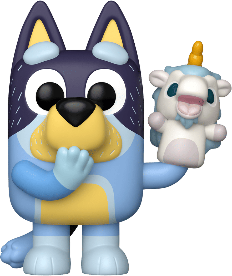 Funko Bluey – Bandit with Unicorse Pop! Vinyl