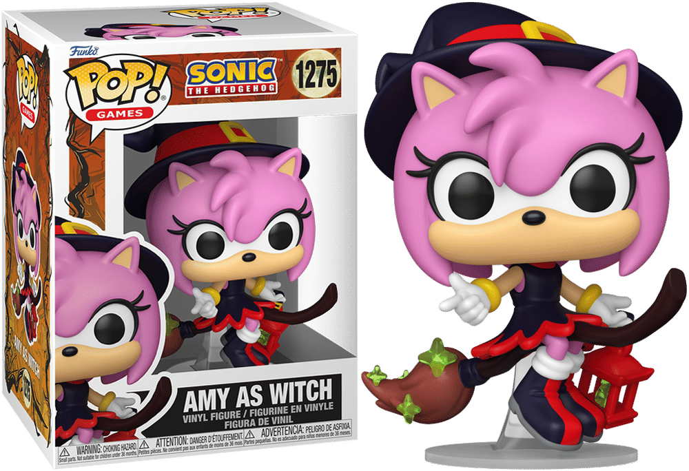 Funko Sonic the Hedgehog – Amy as Witch (Halloween) Pop! Vinyl