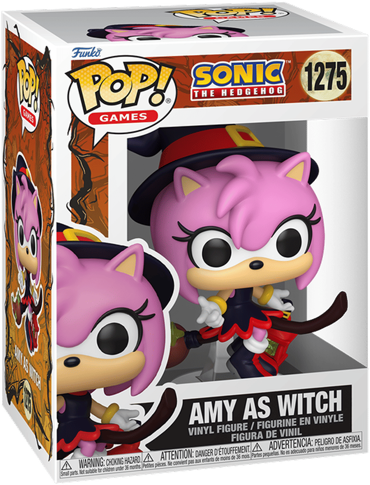 Funko Sonic the Hedgehog – Amy as Witch (Halloween) Pop! Vinyl