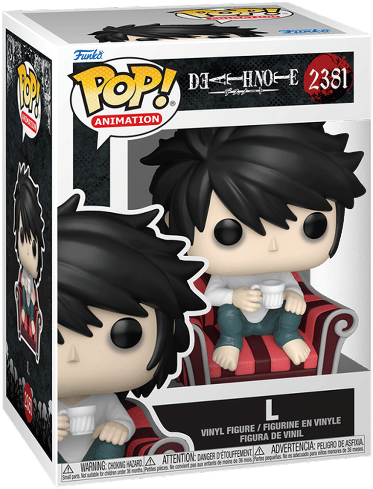 Funko Death Note – L (on Chair) Pop! Vinyl