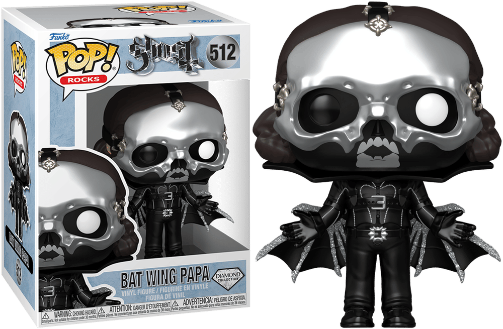 Funko Ghost – Bat Wing Papa Diamond Glitter Pop! Vinyl
