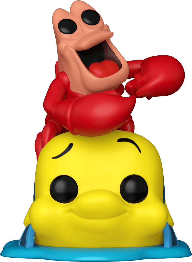 Funko The Little Mermaid (1989) – Sebastian & Flounder Pop! Vinyl