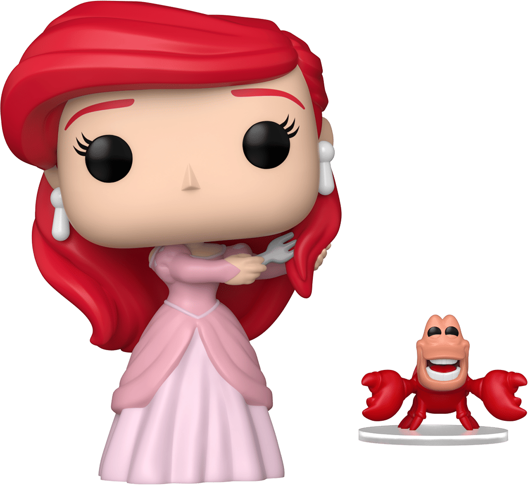 Funko The Little Mermaid (1989) – Ariel with Sebastian Pop! Vinyl