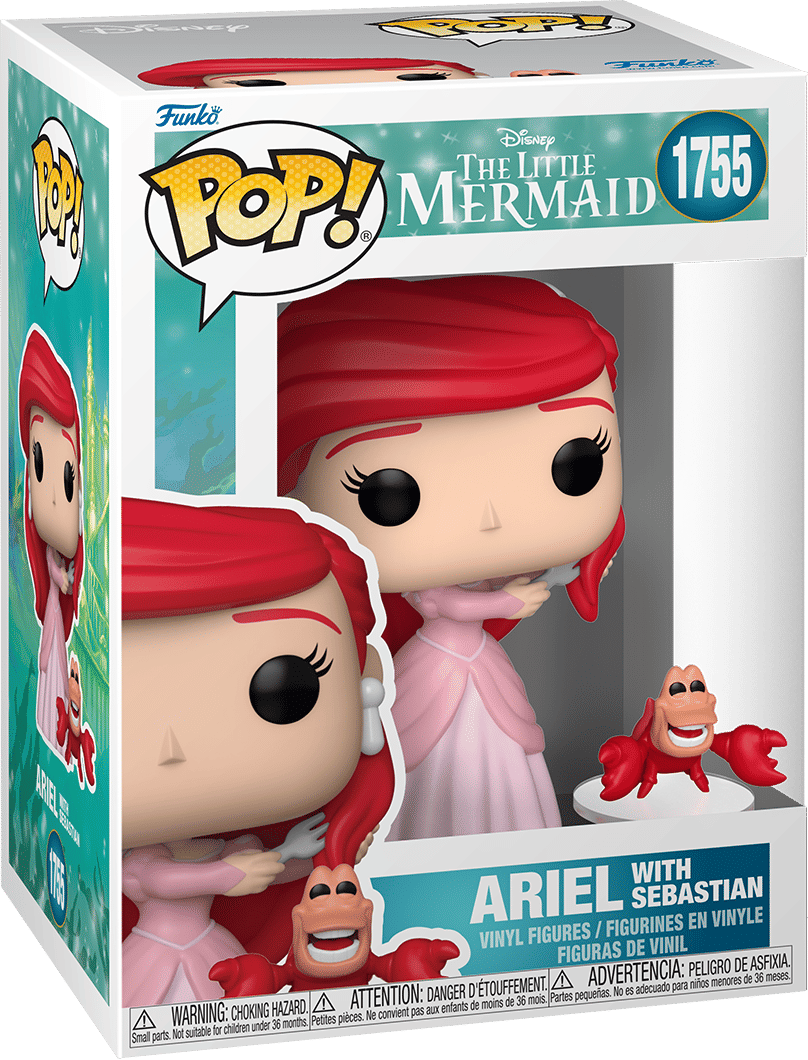 Funko The Little Mermaid (1989) – Ariel with Sebastian Pop! Vinyl