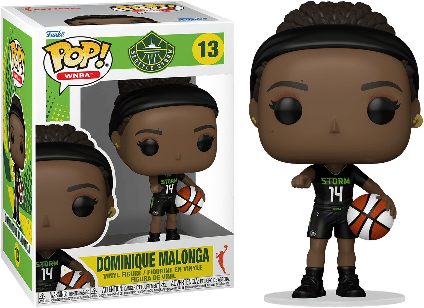 Funko WNBA: Storm – Dominique Malonga Pop! Vinyl