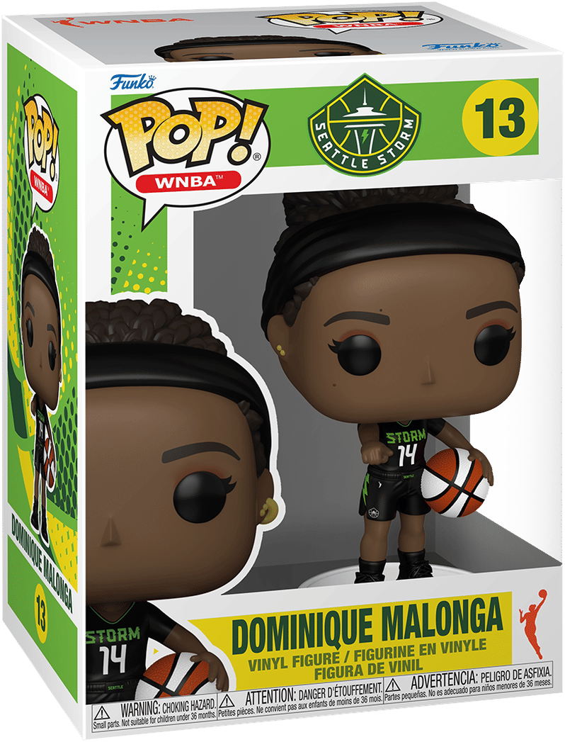 Funko WNBA: Storm – Dominique Malonga Pop! Vinyl