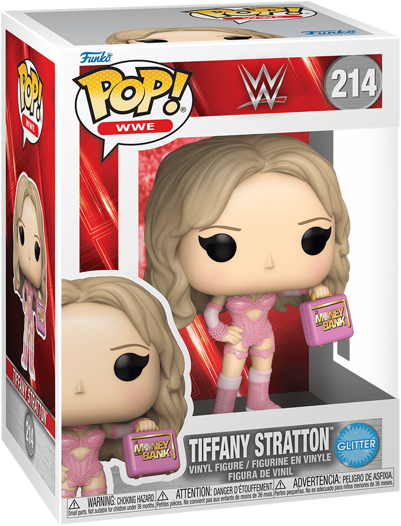 Funko WWE – Tiffany Stratton (MITB) (Glitter) Pop! Vinyl
