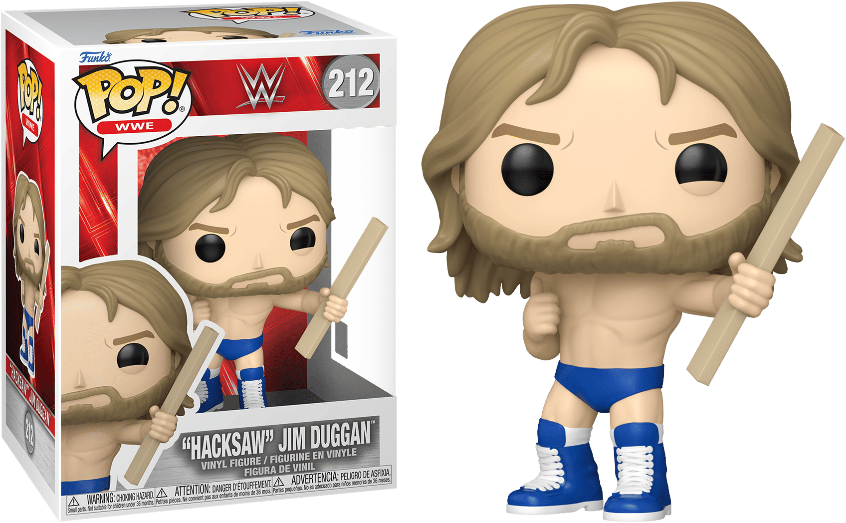 Funko WWE – Hacksaw Jim Duggan Pop! Vinyl