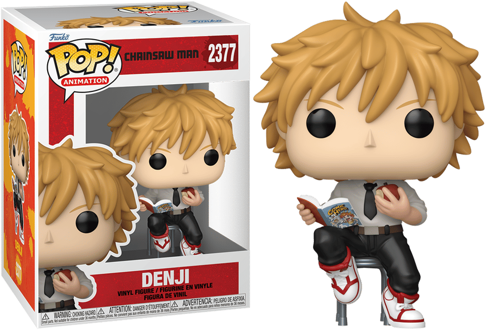 Funko Chainsaw Man – Denji Reading Pop! Vinyl