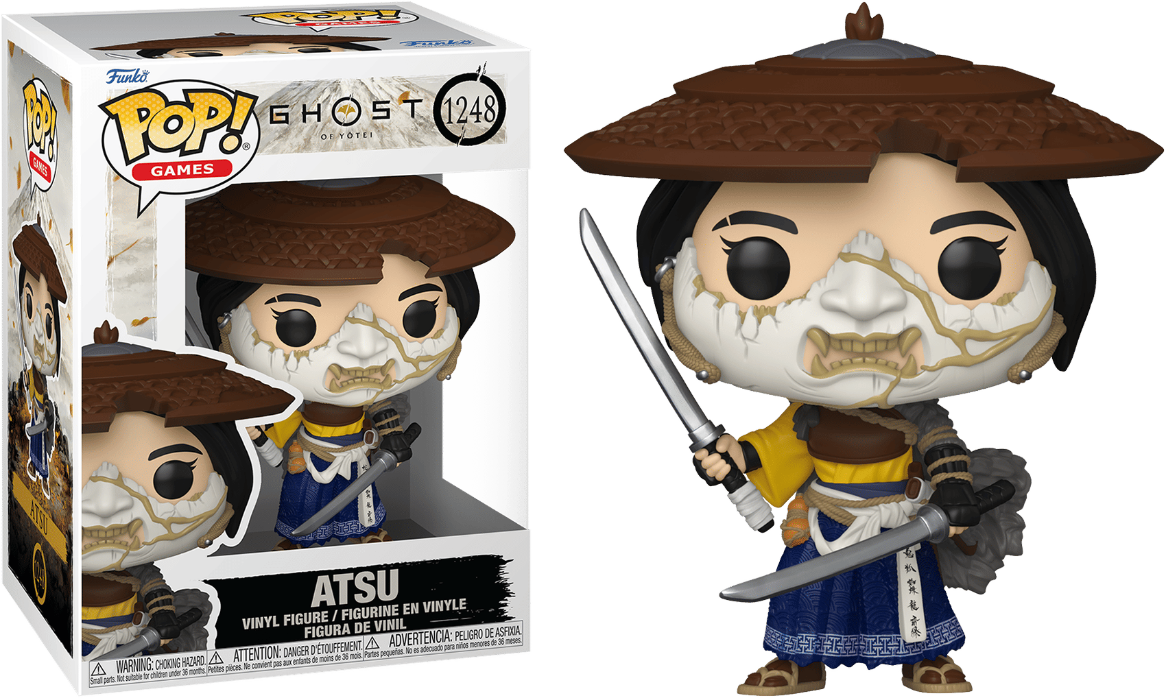 Funko Ghost of Yotei – Atsu Pop! Vinyl