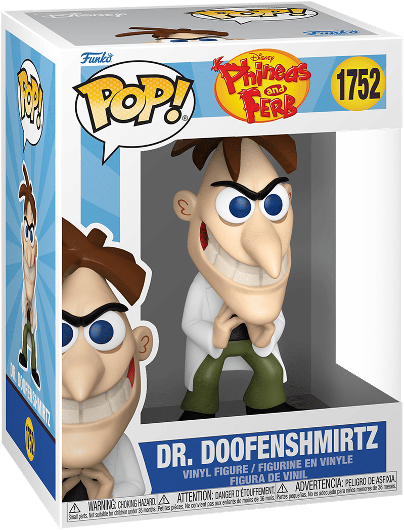 Funko Phineas and Ferb – Dr. Doofenshmirtz Pop! Vinyl