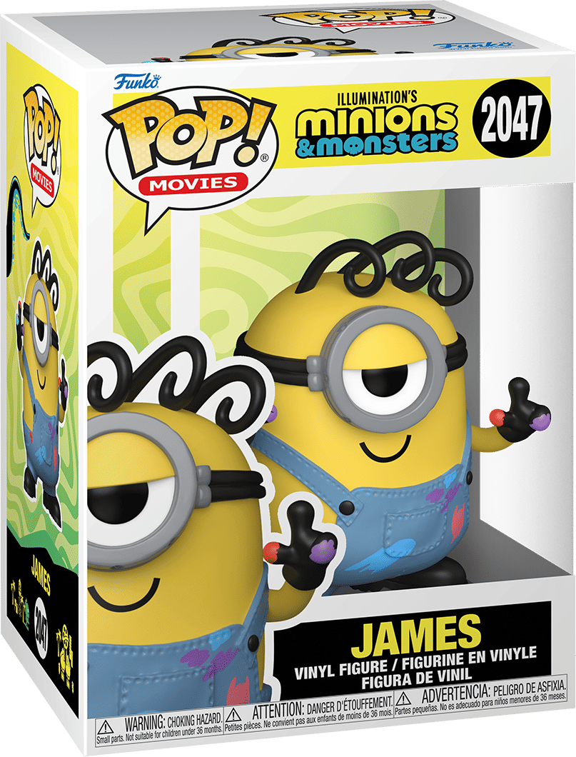 Funko Minions 3 – James Pop! Vinyl
