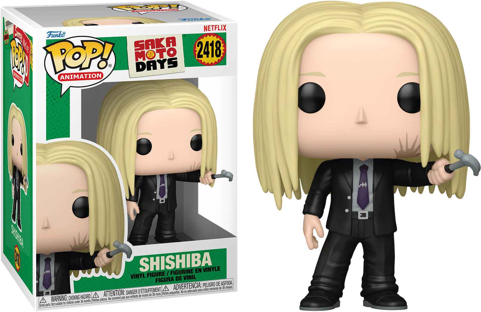 Funko Sakamoto Days – Shishiba Pop! Vinyl