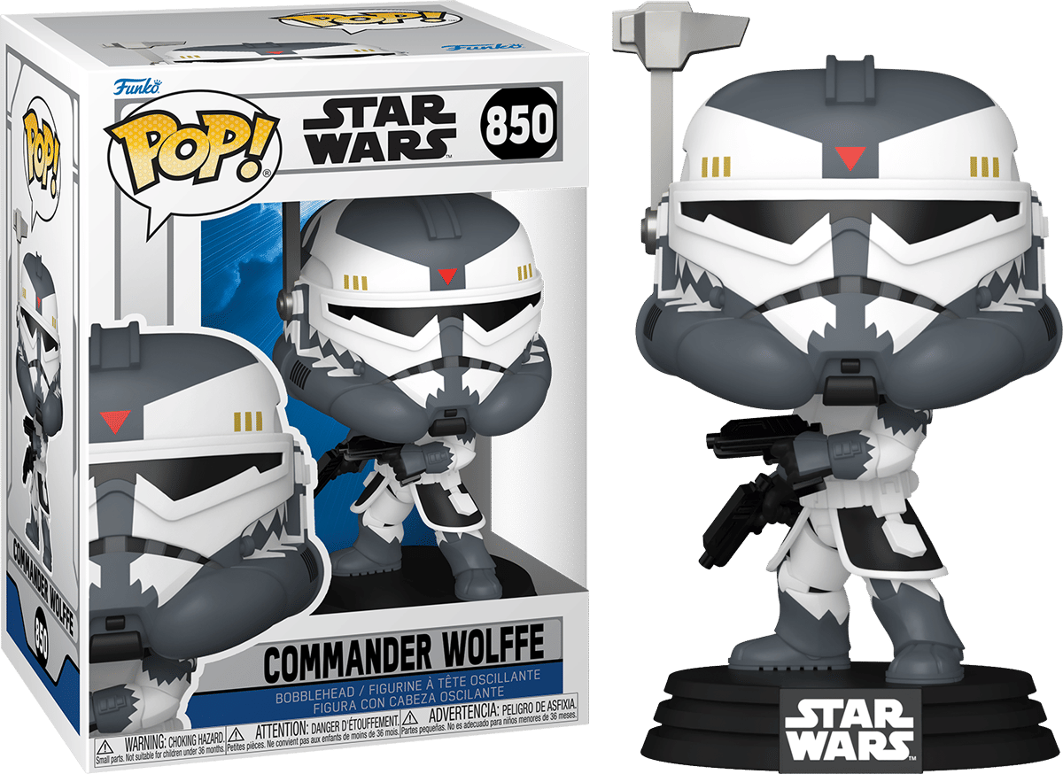 Funko Star Wars: Clone Wars – Commander Wolffe Pop! Vinyl
