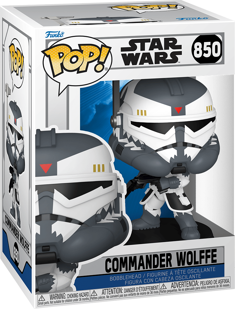Funko Star Wars: Clone Wars – Commander Wolffe Pop! Vinyl