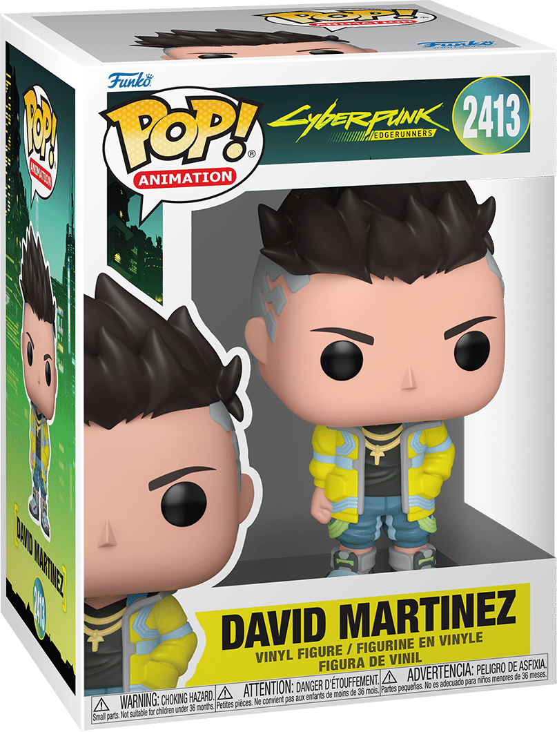 Funko Cyberpunk: Edgerunners – David Pop! Vinyl