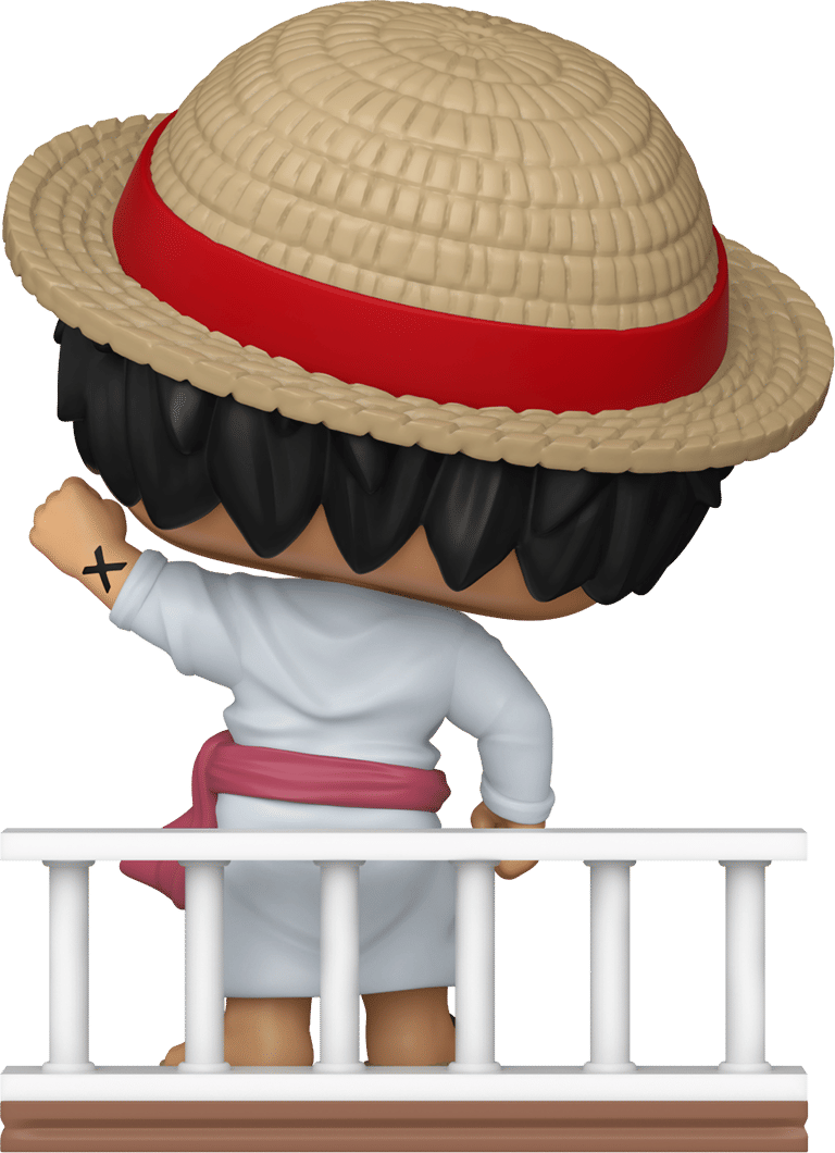 Funko One Piece – Monkey D. Luffy US Exclusive Build - A - Scene Pop! Vinyl [RS]