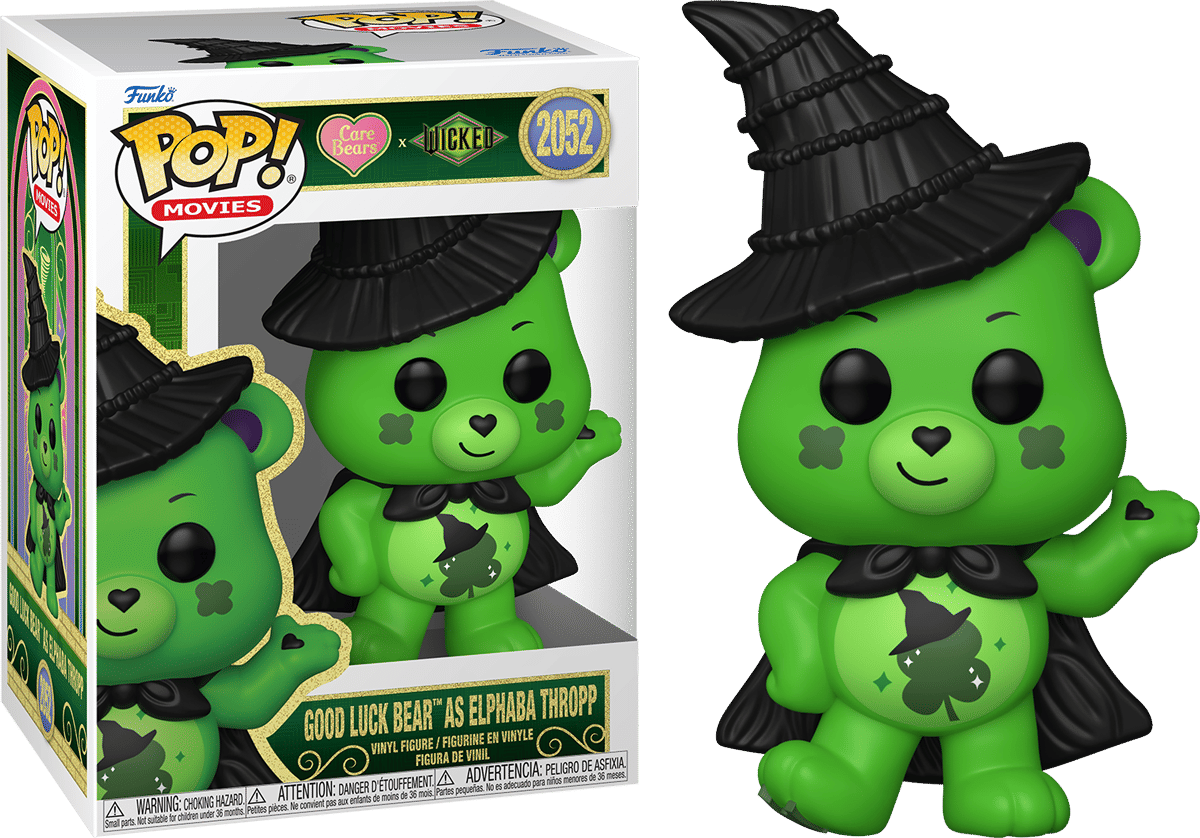 Funko Wicked x Care Bears – Good Luck Bear as Elphaba Thropp Pop! Vinyl