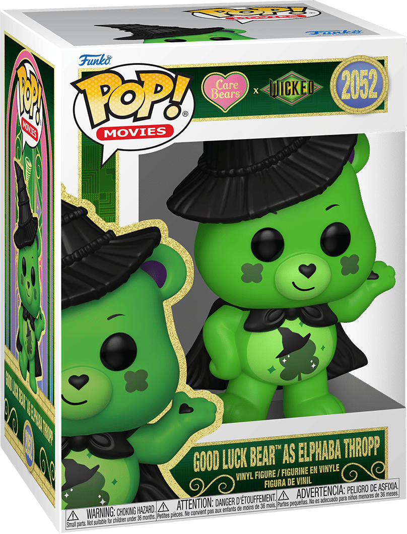 Funko Wicked x Care Bears – Good Luck Bear as Elphaba Thropp Pop! Vinyl