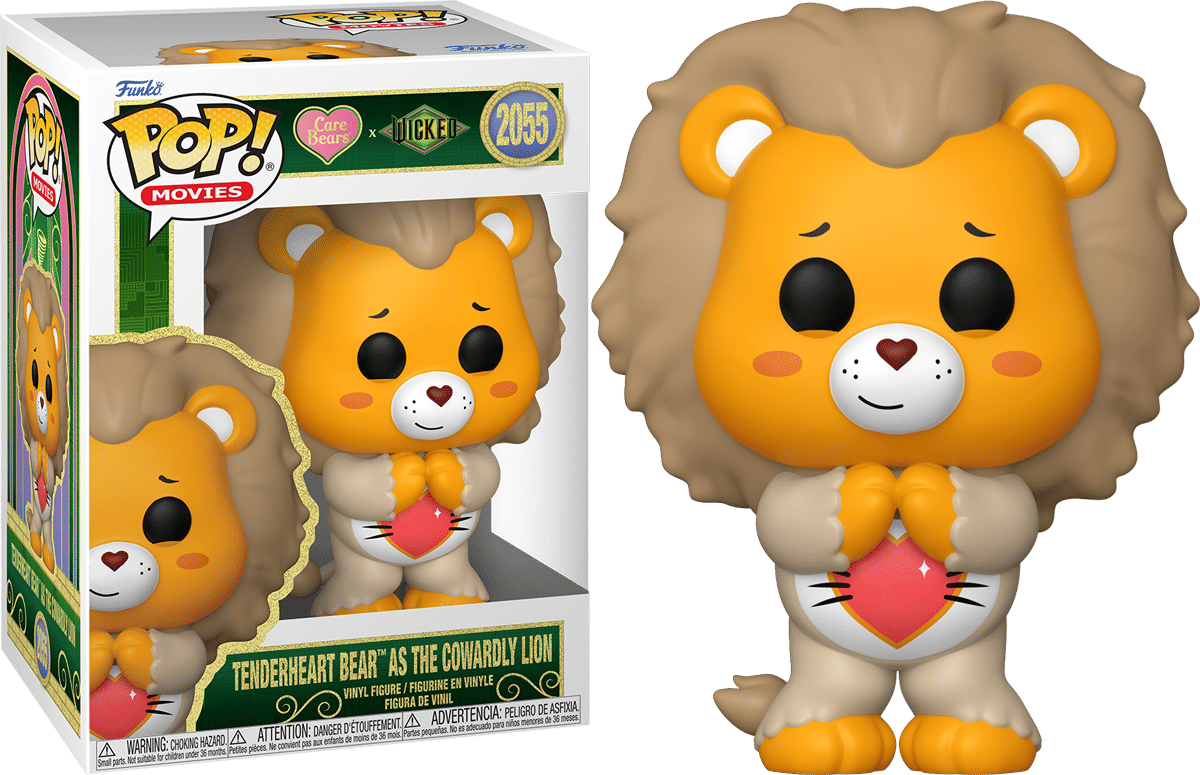 Funko Wicked x Care Bears – Tenderheart Bear as The Cowardly Lion Pop! Vinyl