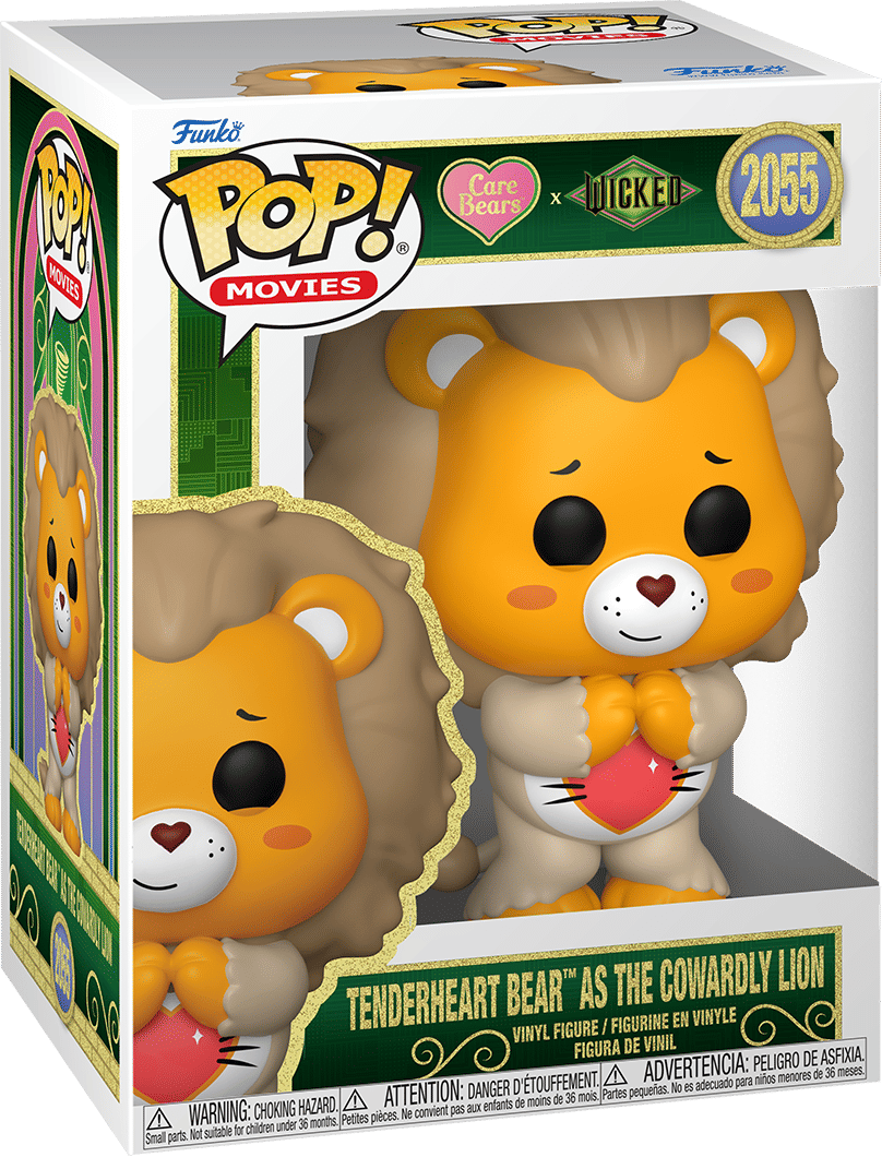 Funko Wicked x Care Bears – Tenderheart Bear as The Cowardly Lion Pop! Vinyl