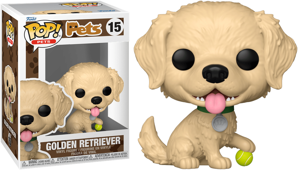 Funko Pets - Golden Retriever Pop! Vinyl