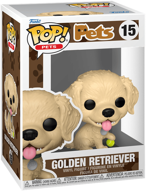Funko Pets - Golden Retriever Pop! Vinyl