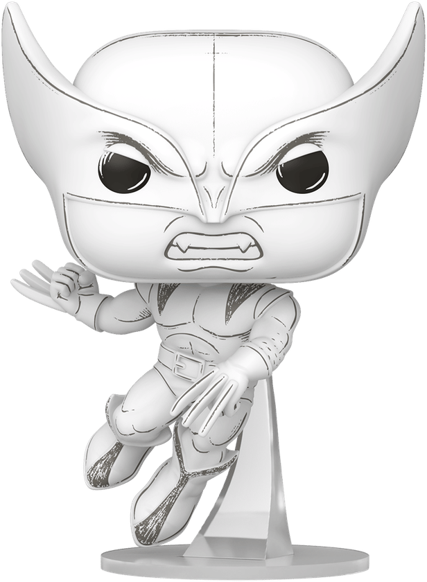 Funko Marvel: Sketched - Wolverine Pop! Vinyl