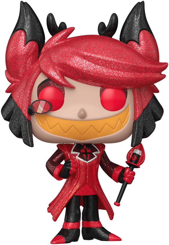 Funko Hazbin Hotel - Alastor US Exclusive Diamond Glitter Pop! Vinyl [RS]