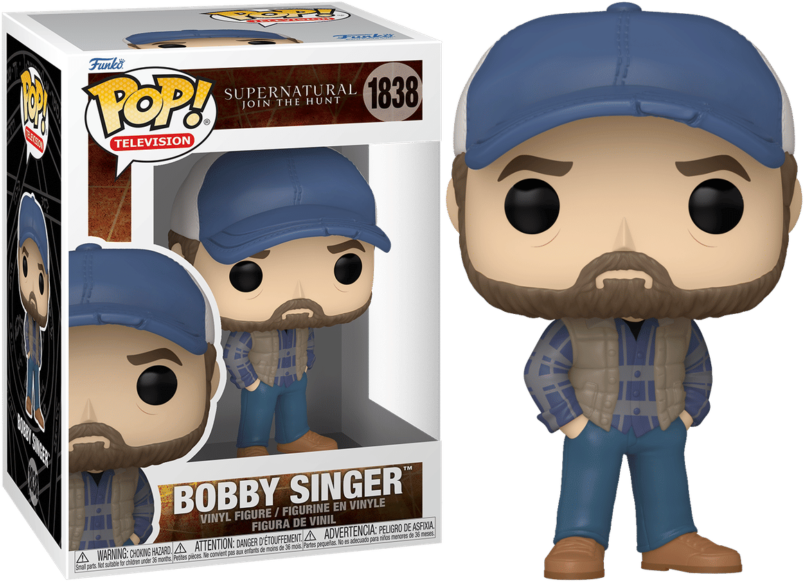 Funko Supernatural - Bobby Singer Pop! Vinyl