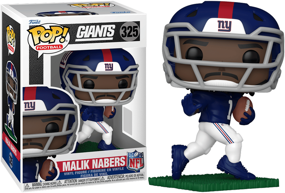 Funko NFL: Giants - Malik Nabers Pop! Vinyl
