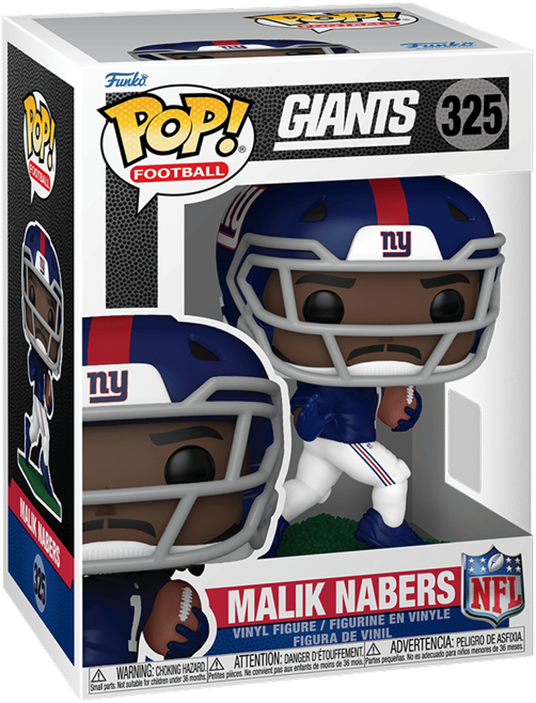 Funko NFL: Giants - Malik Nabers Pop! Vinyl