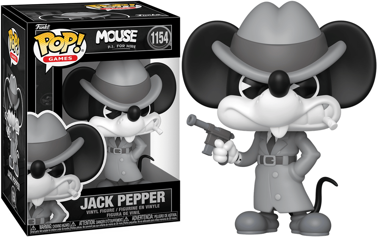 Funko MOUSE: P.I. For Hire - Jack Pepper Pop! Vinyl